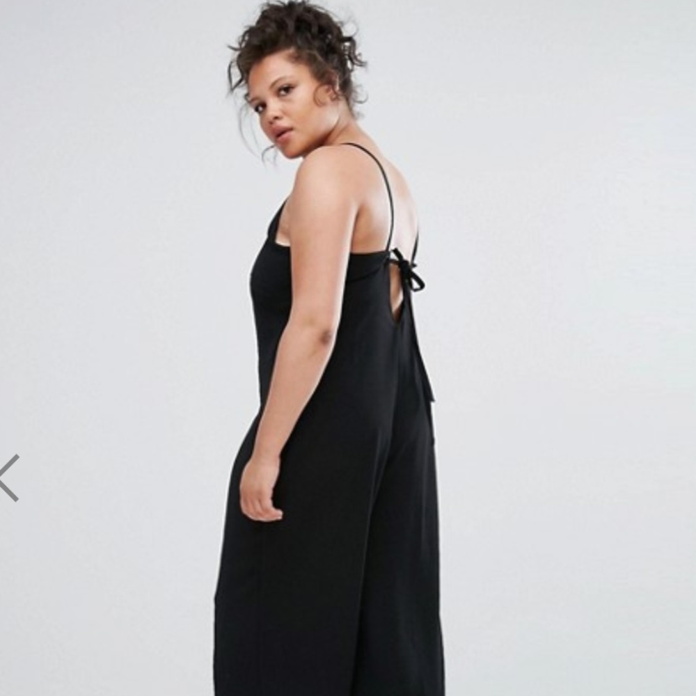 asos curve - elvi relaxed jumpsuit